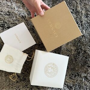 Versace Gold and White Box Set